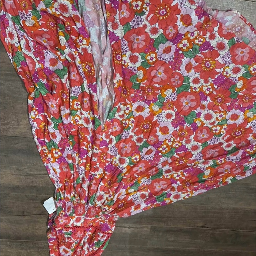 Floral Maxi Dress with Vibrant Colors